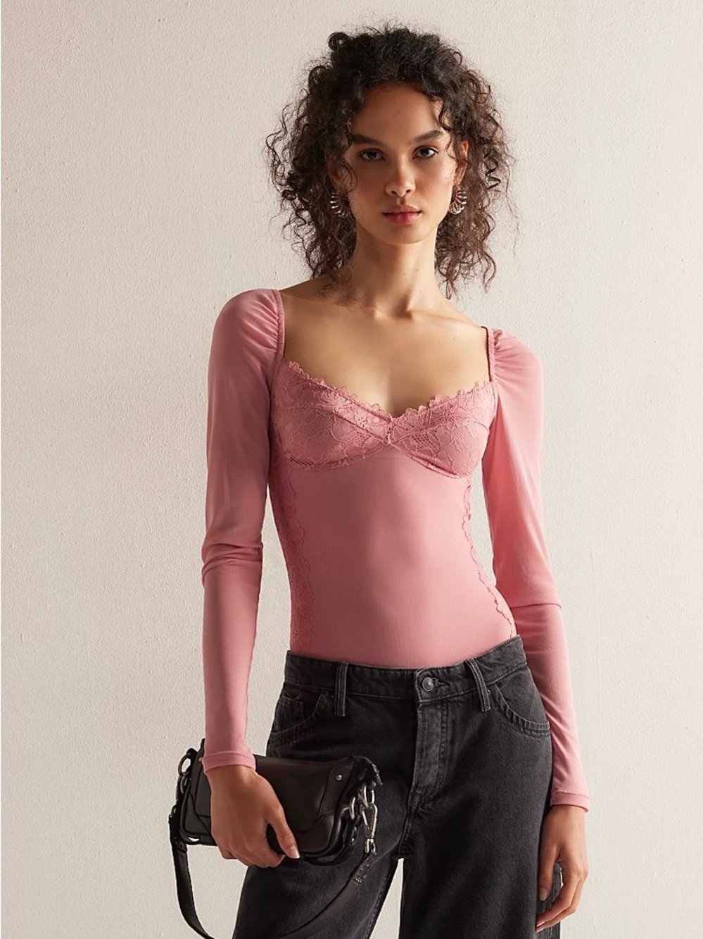 Free People Suddenly Fine Bodysuit NWT